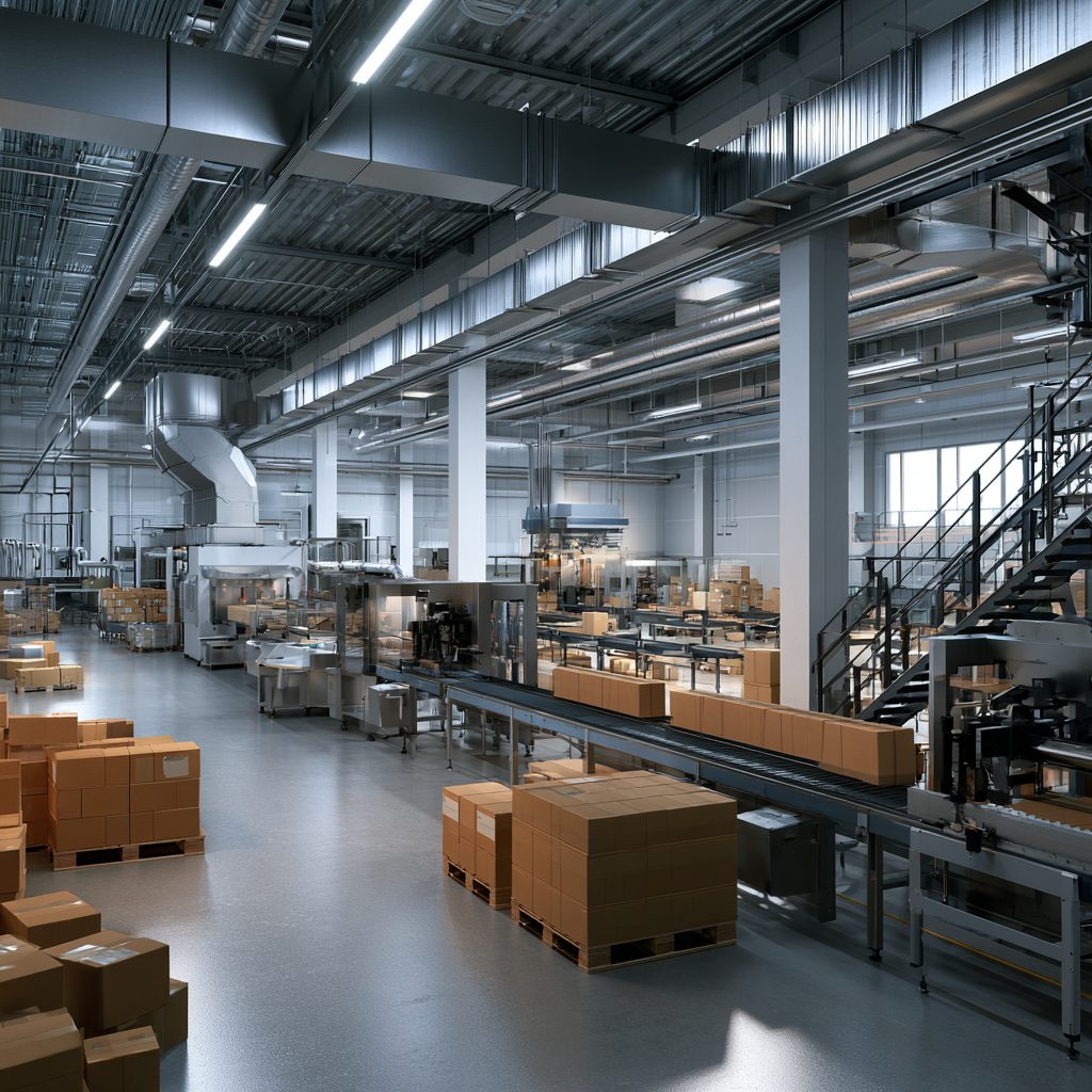 end of line packaging in manufacturing